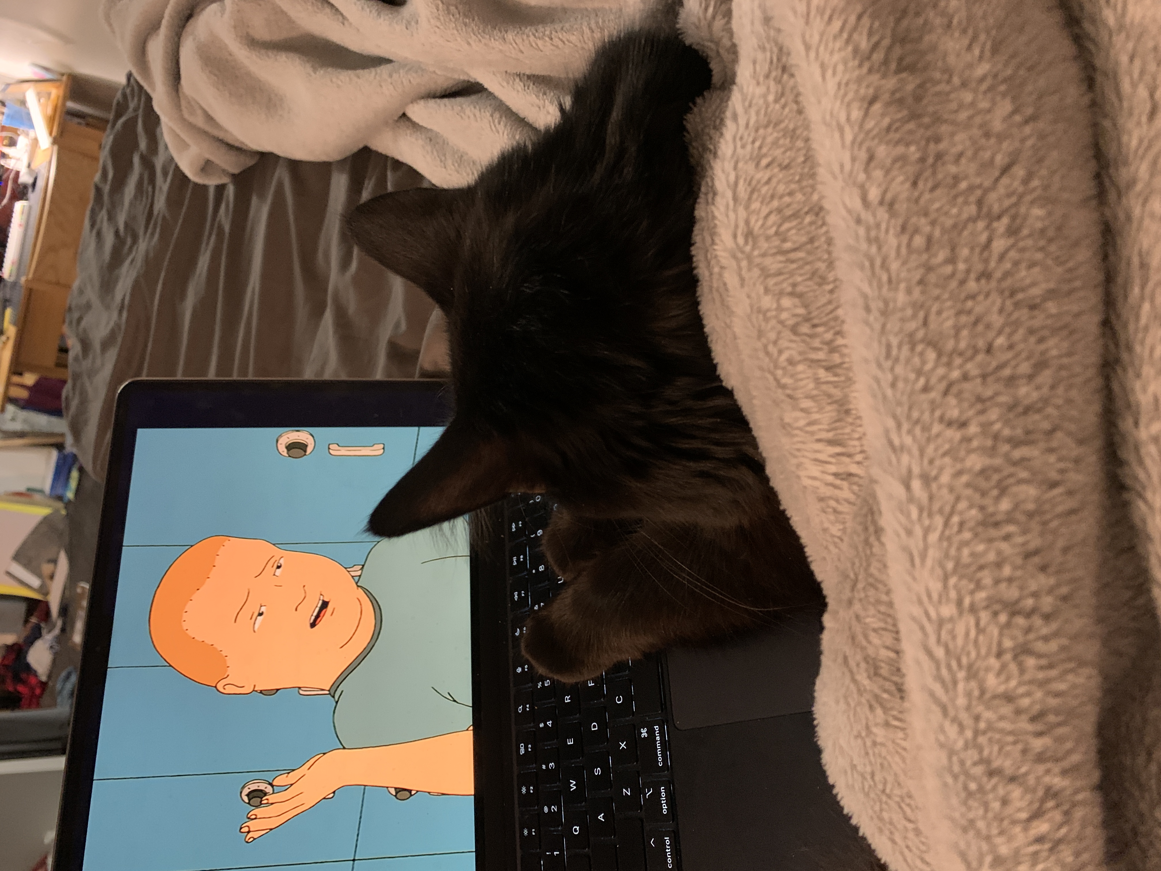 soop watching tv