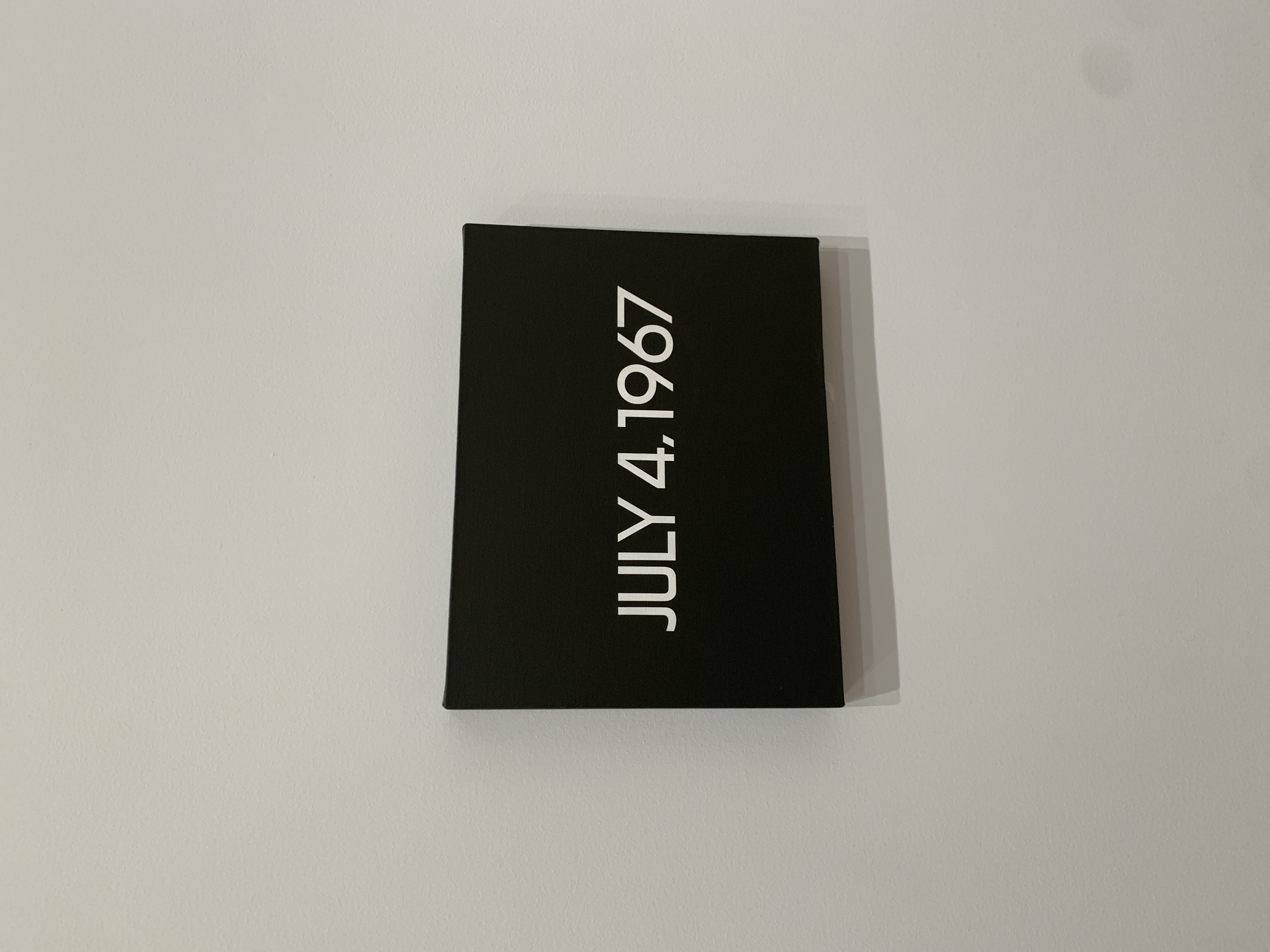 an on kawara painting